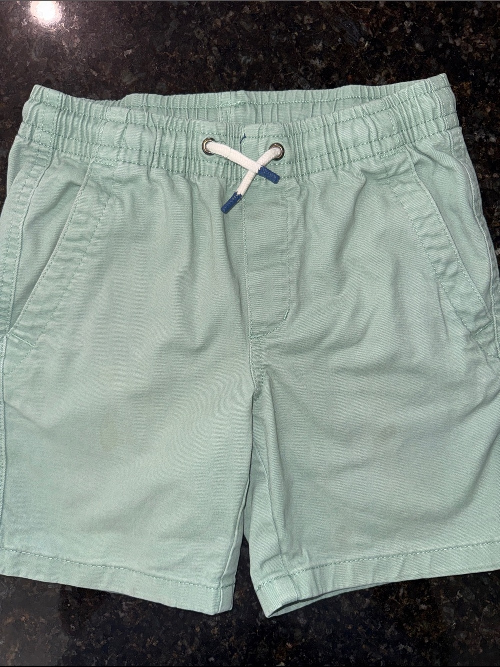 GAP Kids Mint Green Pull-On Shorts with Drawstring